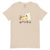 Nyago Classic Logo T-Shirt Apparel Printful Soft Cream XS