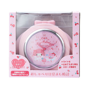 My Melody Snooze-n-Stop Talking Alarm Clock Home Goods Japan Original   