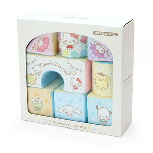 Sanrio Baby Soft Toy Block Set Kids Japan Original   