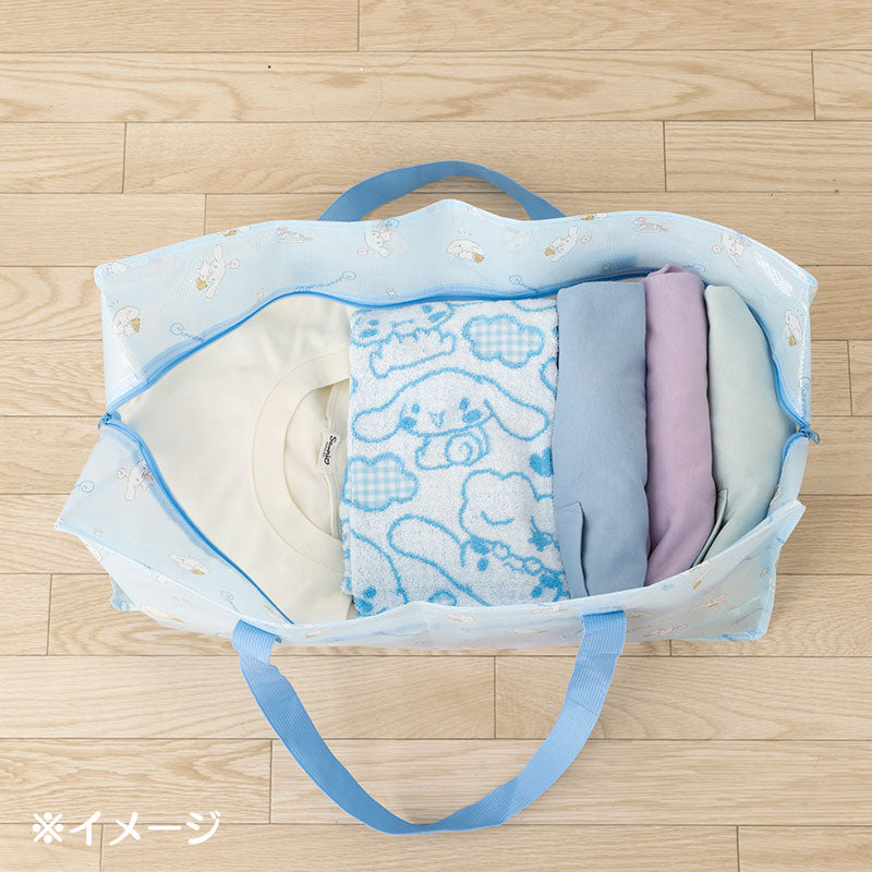 Kuromi Zippered Storage Bag (Large) Home Goods Japan Original   
