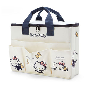 Hello Kitty Canvas Covered Storage Box Home Goods Japan Original   