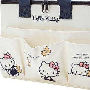 Hello Kitty Canvas Covered Storage Box Home Goods Japan Original   