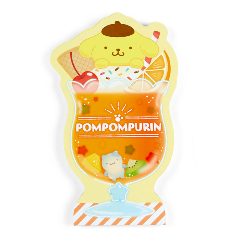 Pompompurin Memo Pad (Soda Float Series) Stationery Japan Original   