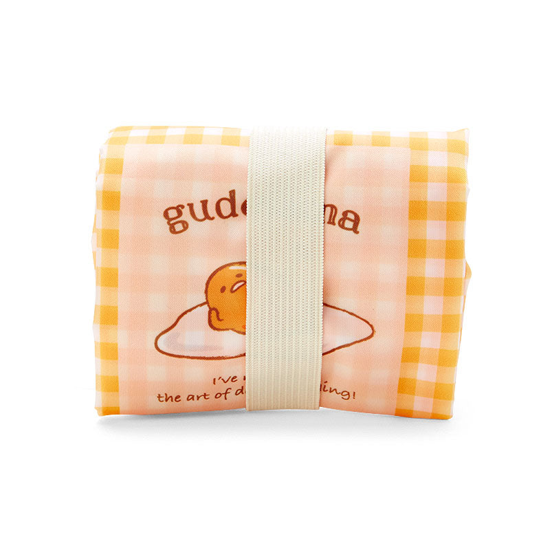 Gudetama Gingham Reusable Tote Bag Bags Japan Original   