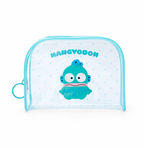 Hangyodon Clear Stars Zipper Pouch Bags Japan Original   