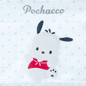 Pochacco Clear Dots Zipper Pouch Bags Japan Original   