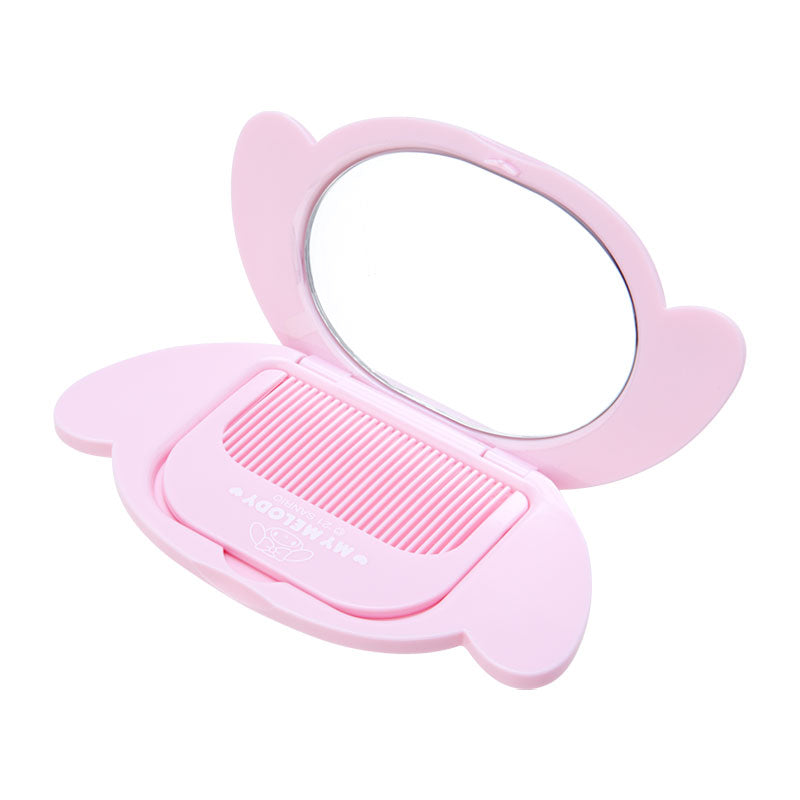 My Melody 2-Piece Mirror and Comb Set Accessory Japan Original   
