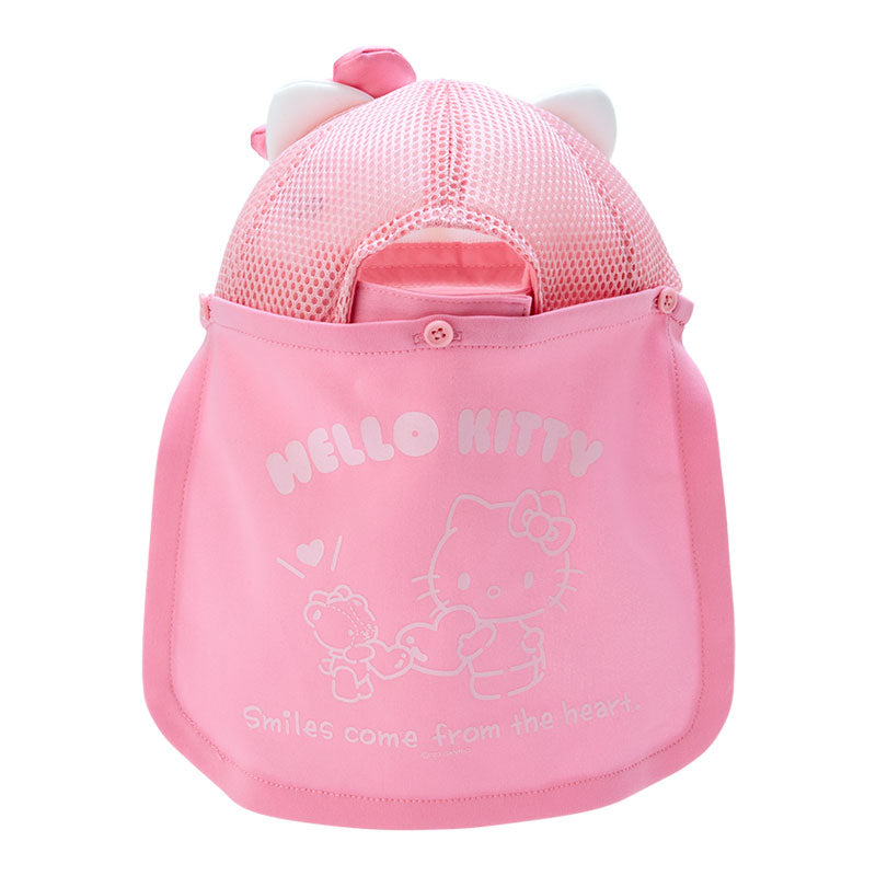 Hello Kitty Kids Sunshade Mesh Cap Accessory Japan Original   