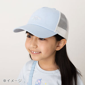 Cinnamoroll Kids Embroidered Mesh Cap Accessory Japan Original   