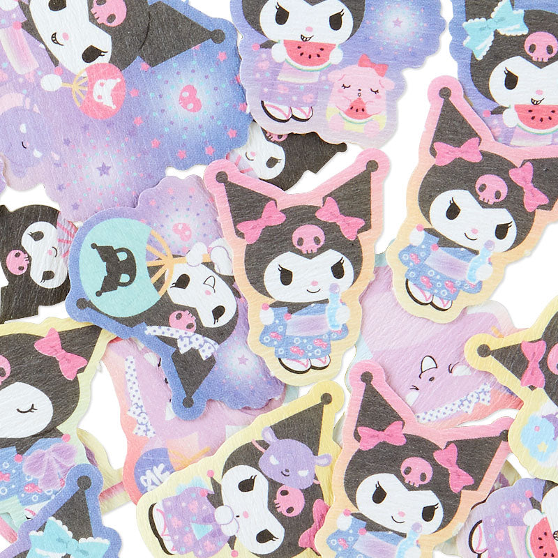 Kuromi Summer 30-Piece Lantern Mini Sticker Pack