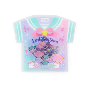 LittleTwinStars 24-Piece Summer Tee Mini Sticker Pack Stationery Japan Original   
