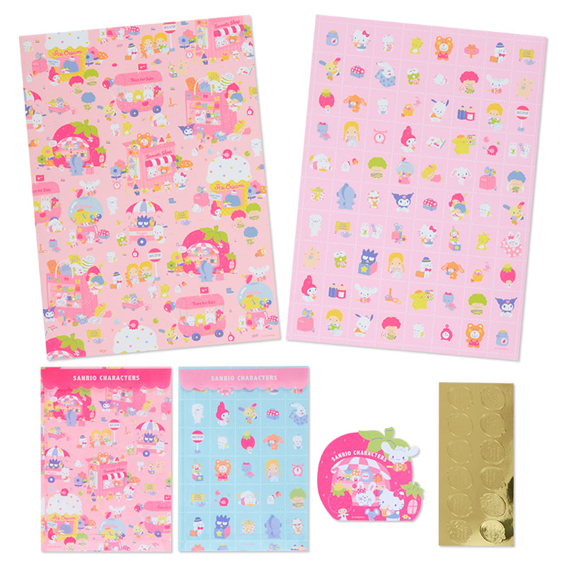 Hello Kitty Variety Letter Set with Stickers Sanrio Stationery (1 set)