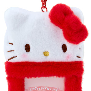 Hello Kitty Plush ID Card Holder Accessory Japan Original   