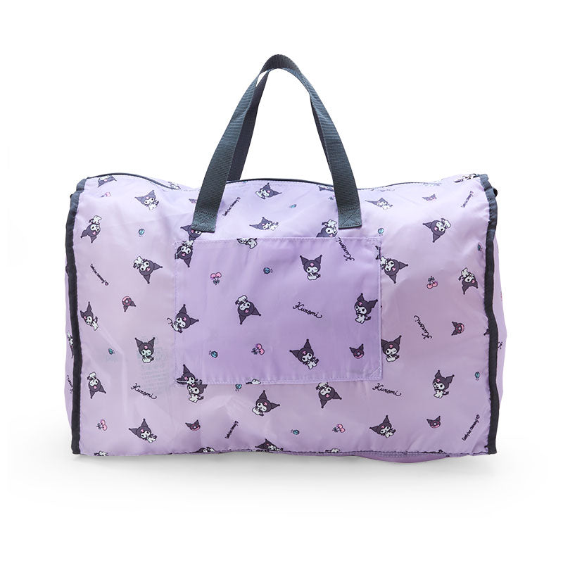Kuromi All-Over Print Foldable Weekender Bag Bags Japan Original   
