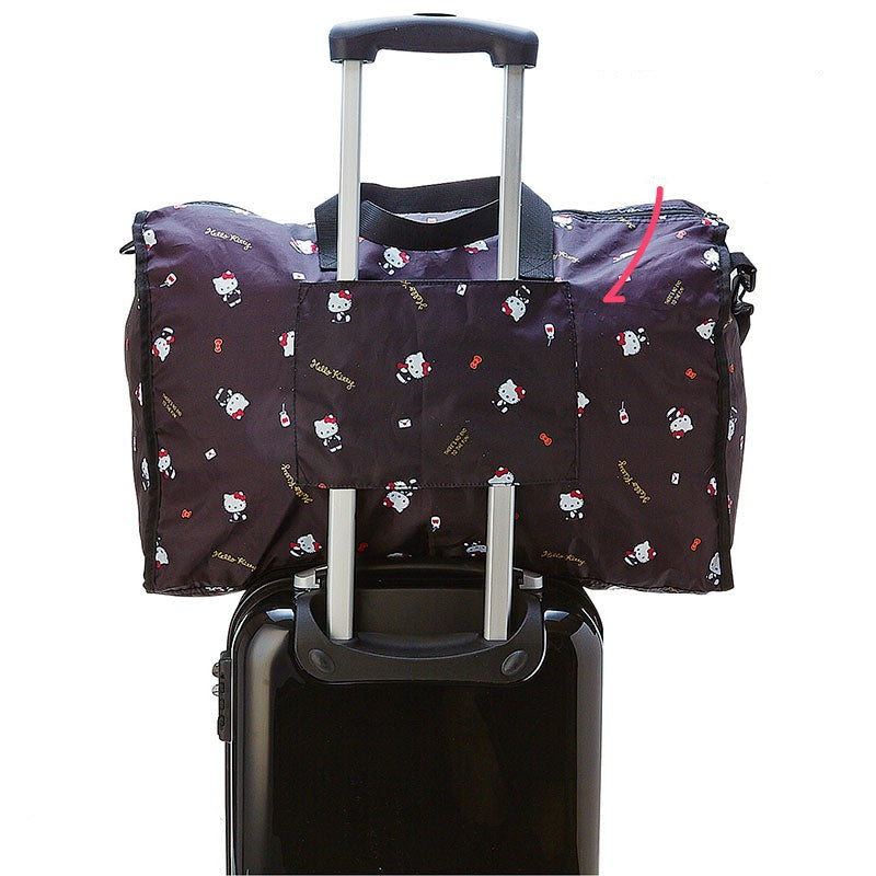 Kuromi All-Over Print Foldable Weekender Bag Bags Japan Original   