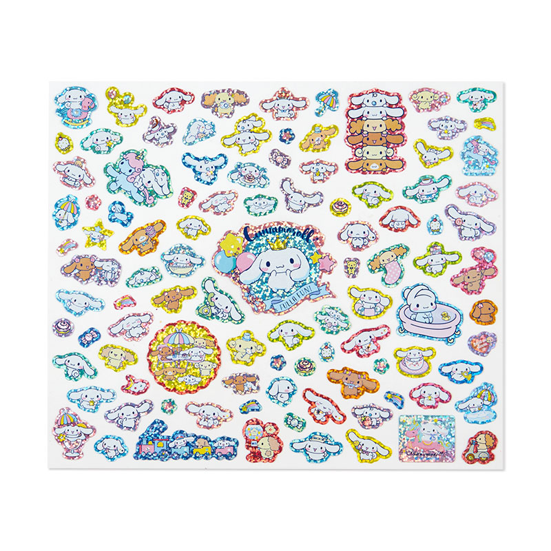 Sanrio Characters 100-Piece Glitter Sticker Sheet