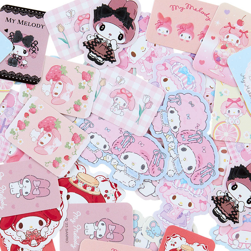 My Melody 40-Piece Classic Mini Sticker Pack Stationery Japan Original   