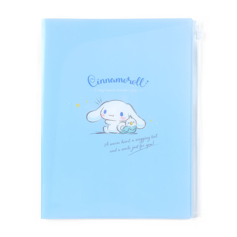 Cinnamoroll Multi-Pocket File Folder Stationery Japan Original   