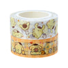 Pompompurin 2-Piece Washi Tape Set Stationery Japan Original   