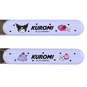 Kuromi Everyday Utensil Set Trio Home Goods Japan Original   