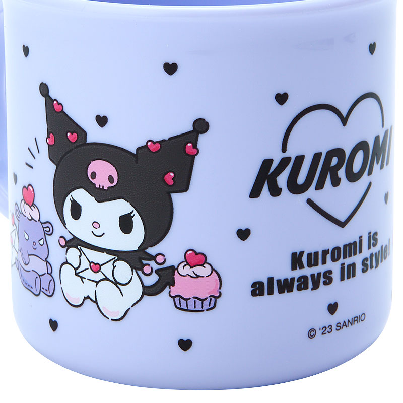 Kuromi Everyday Plastic Mug Home Goods Japan Original   
