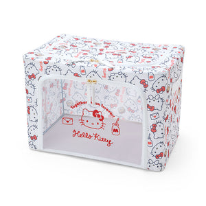 Hello Kitty Foldable Storage Case Home Goods Japan Original   