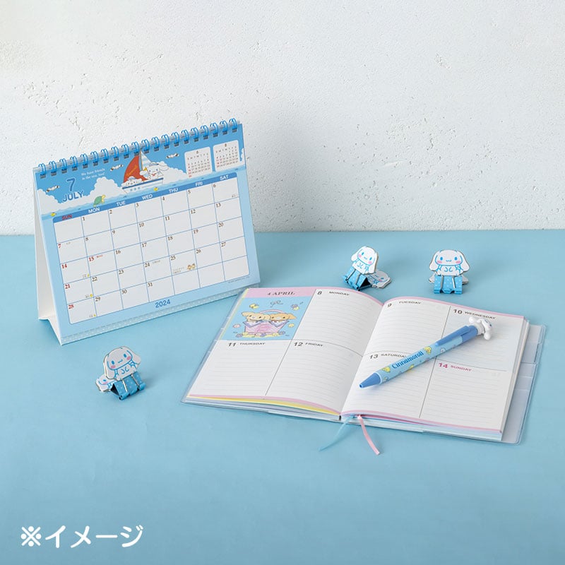 Cinnamoroll 2024 Desk Calendar Seasonal Japan Original   
