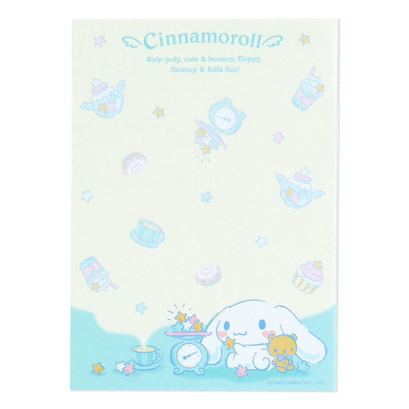 Cinnamoroll Memo Pad &amp; Sticker Set Stationery Japan Original   