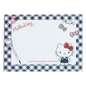 Hello Kitty Memo Pad & Sticker Set Stationery Japan Original   