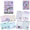 Kuromi Memo Pad & Sticker Set Stationery Japan Original   