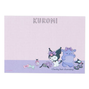 Kuromi Memo Pad & Sticker Set Stationery Japan Original   