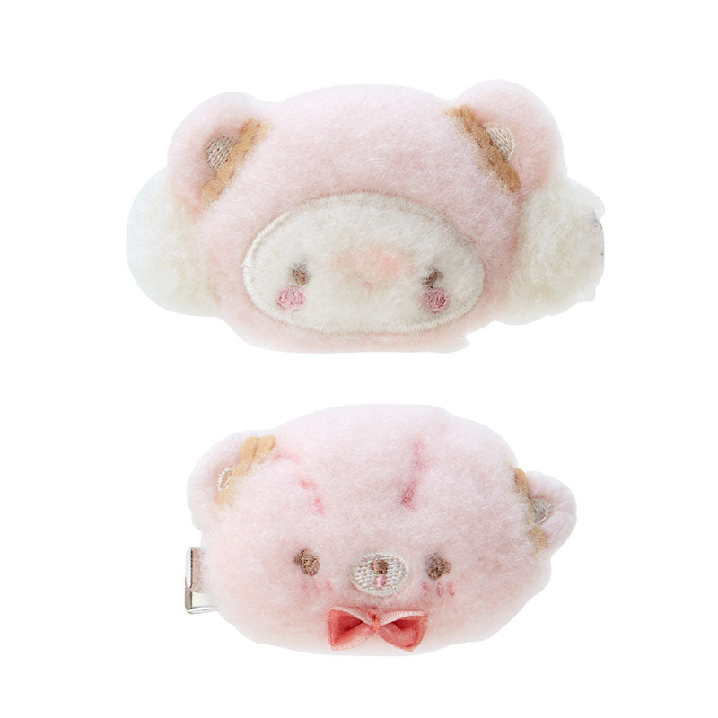 Cogimyun Plush Hair Clip Set (Handmade Teddy Bear Series) Accessory Japan Original   