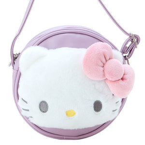Hello Kitty Plush Round Crossbody Bag Bags Japan Original   