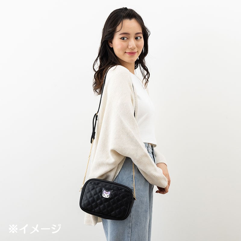 Kuromi Quilted Shoulder Bag Bags Japan Original   