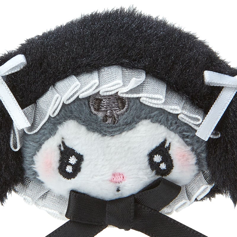 Kuromi Plush Hair Clip (Moonlit Melokuro Series) Accessory Japan Original   