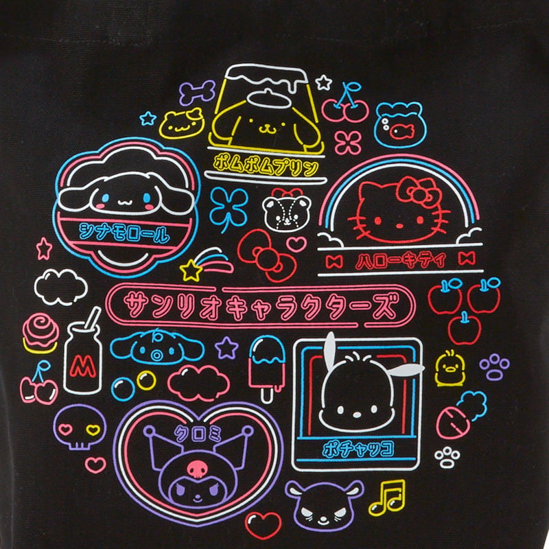 Sanrio Characters 2-Way Tote Bag (Vivid Series) Bags Japan Original   