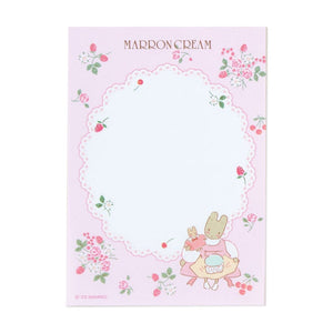 Marron Cream Memo Pad (Petit Marron Cream Series) Stationery Japan Original   