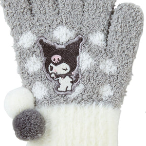 Kuromi Kids Cozy Gloves Accessory Japan Original   