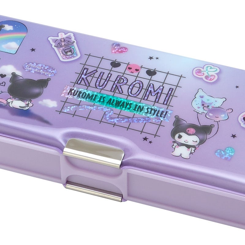 Kuromi 2-Way Pencil Case Stationery Japan Original   