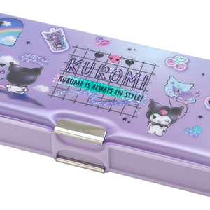 Kuromi 2-Way Pencil Case Stationery Japan Original   