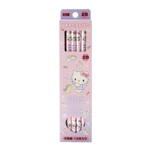 Hello Kitty 12-pc Pencil Set Stationery Japan Original   