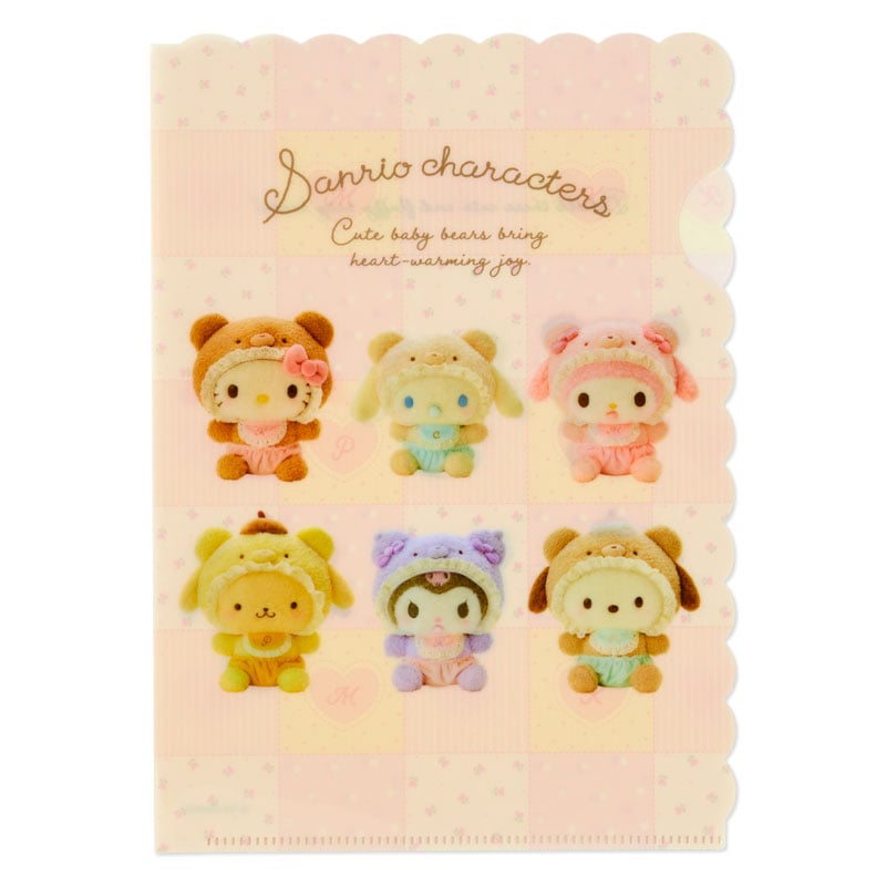 Sanrio Characters File Folder Set (Baby Bear Series) Stationery Japan Original   