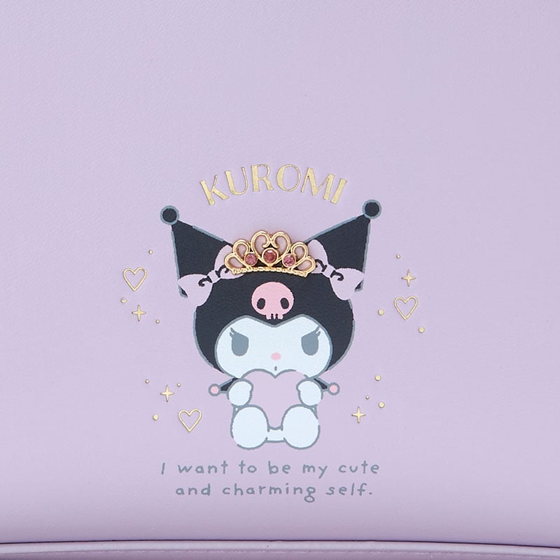 Kuromi Zipper Pouch (Dainty Tiara Series) Bags Japan Original   