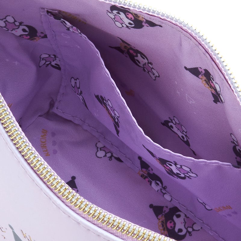 Kuromi Zipper Pouch (Dainty Tiara Series) Bags Japan Original   