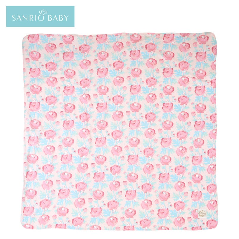 Sanrio Baby Organic Cotton Hello Kitty Swaddle Blanket Kids Japan Original   