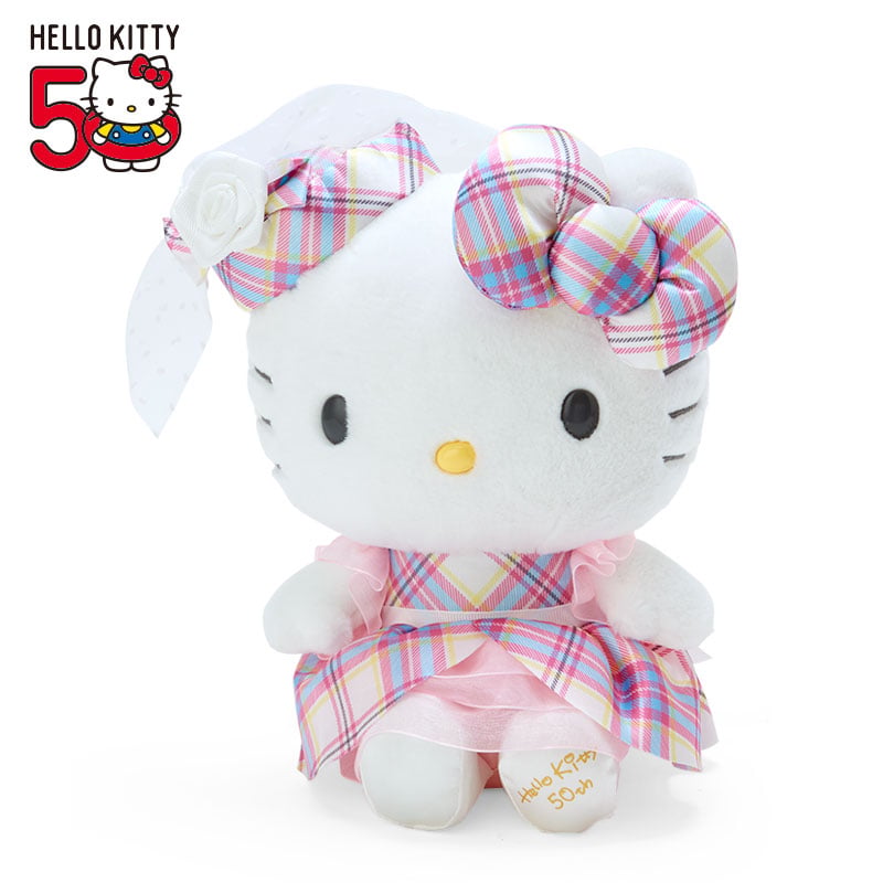 Hello Kitty 50th Tartan Plush Hello Kitty 50th Tartan Plush