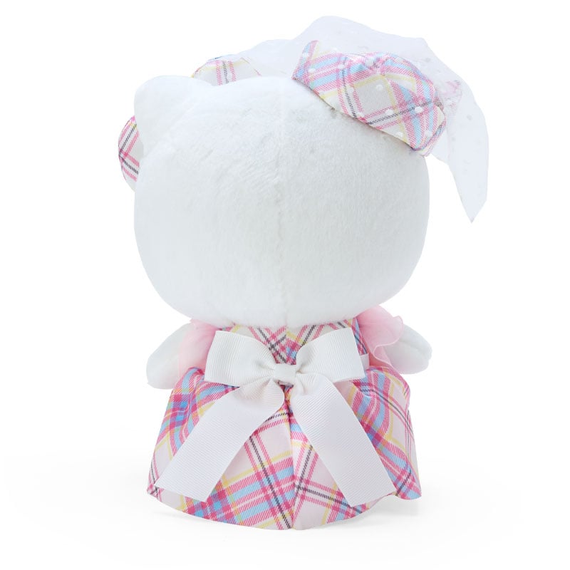 Hello Kitty 8" Plush (Hello Kitty Dress Tartan Series) Plush Japan Original   