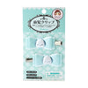 Pochacco 2-Piece Hair Clip Set (Quilted Ribbon) Accessory Japan Original