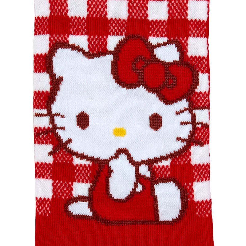 Hello Kitty Checkered Ankle Socks Accessory Japan Original   