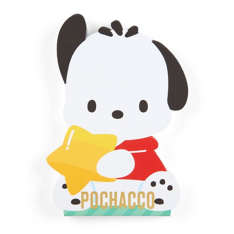 Pochacco Die-cut Memo Pad (Expressions)